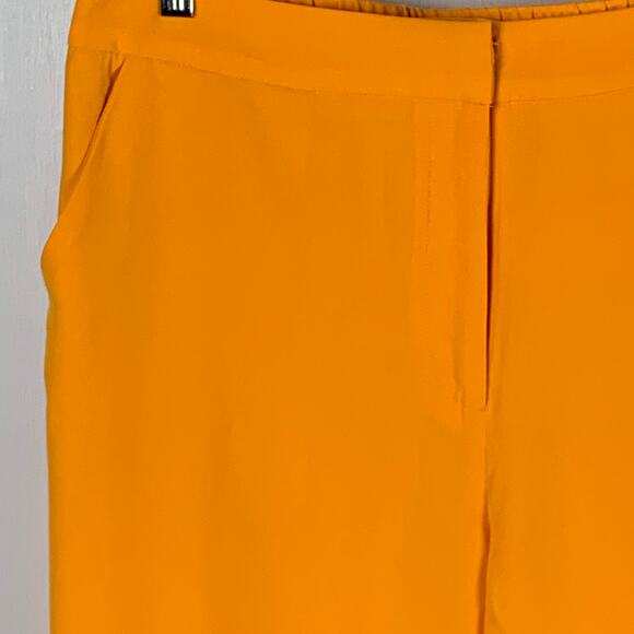 Skies Are Blue Straight Leg Pants Orange Size L High Rise - Picture 5 of 10